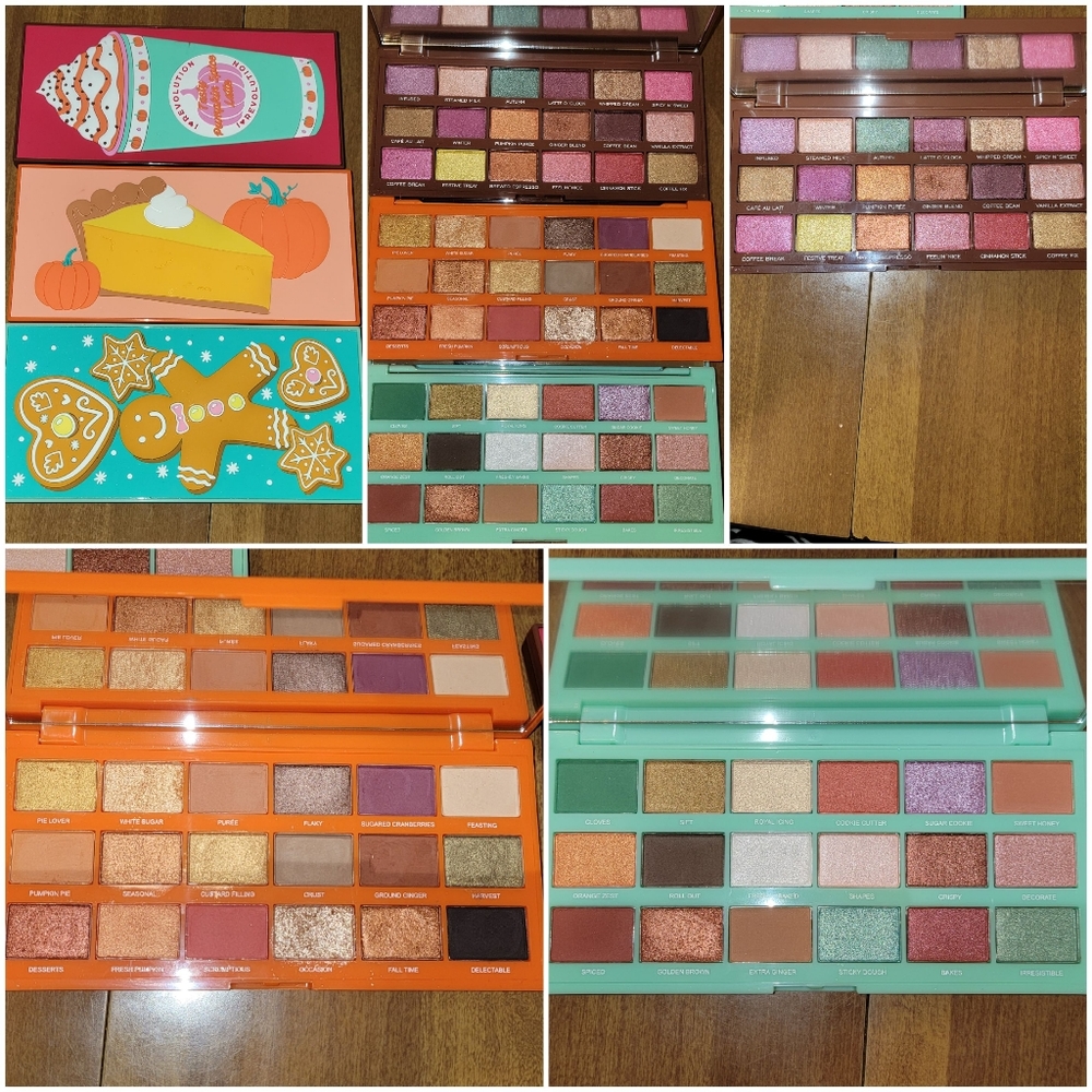 I Heart Revolution Tasty Pumpkin Spice Latte Eyeshadow Palette.